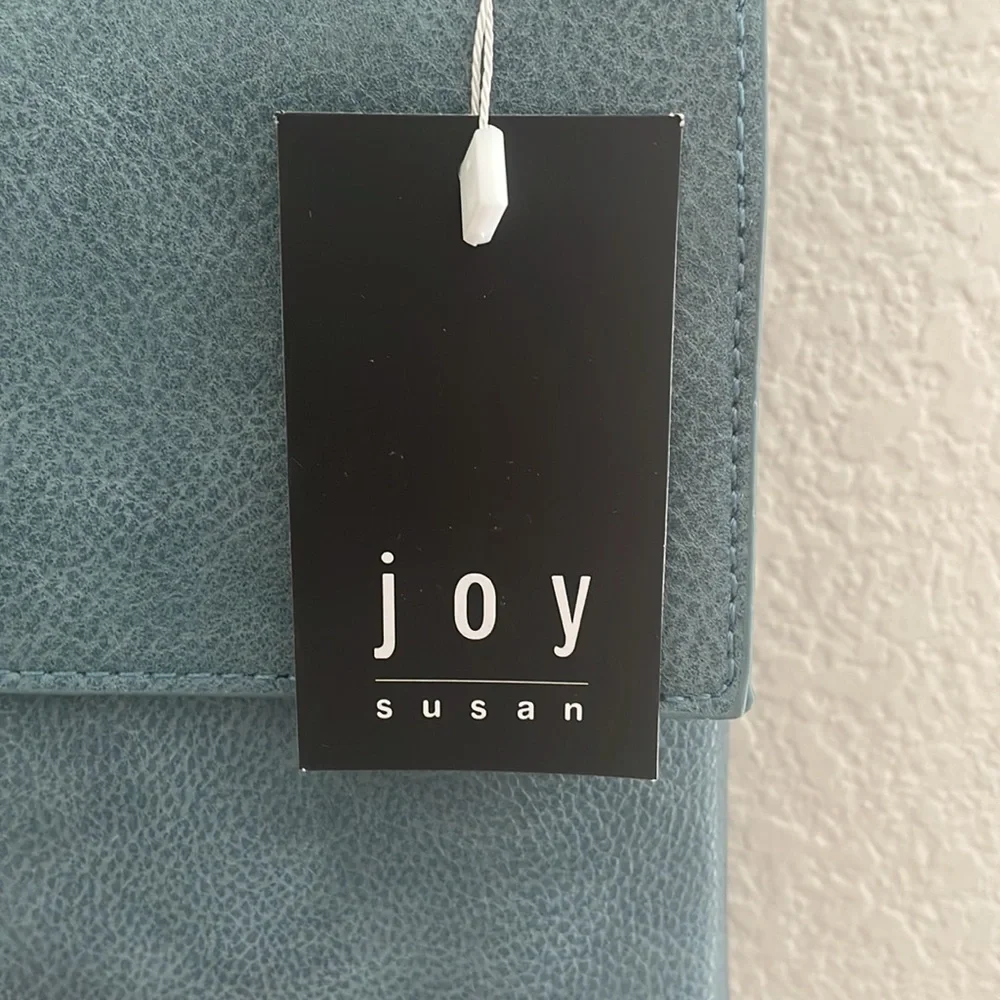 Joy Susan Teal Crossbody Bag - Picture 3 of 8